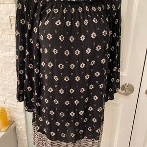 Off the shoulder dress from EVEREVE